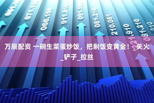 万辰配资 一碗生菜蛋炒饭，把剩饭变黄金！_关火_铲子_拉丝